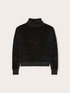 Chenille turtleneck sweater image number 4