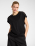 T-shirt avec insert en dentelle sur les épaules image number 0