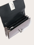 Sac portefeuille lamé argent image number 4
