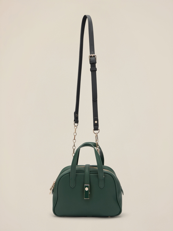 Handbag with metal detail