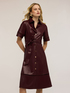 Shirtdress with openwork details image number 0