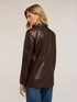 Einreihiger Blazer aus beschichtetem Stoff image number 1