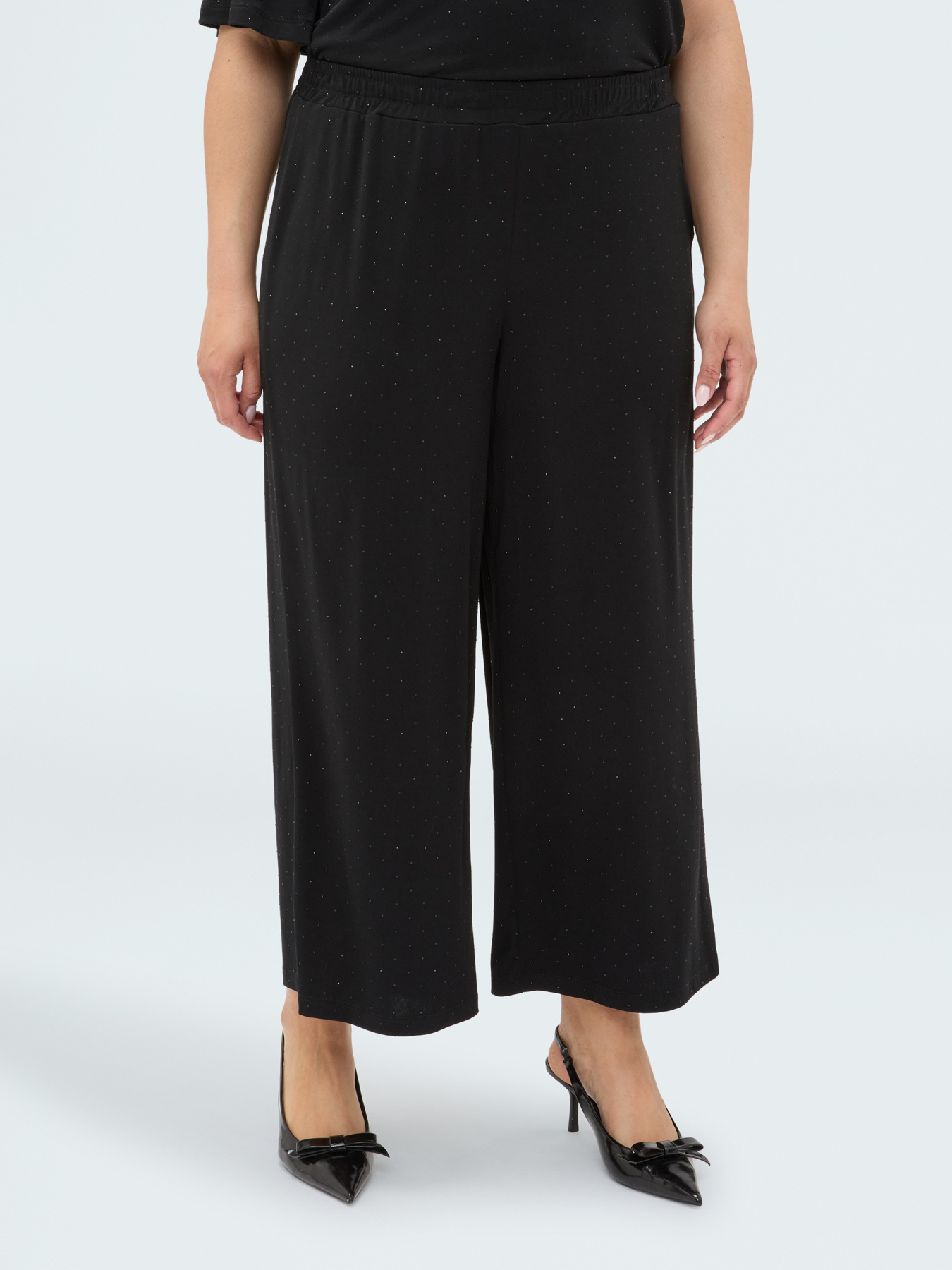 Jersey trousers with light spots image number 0