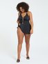 Tankini-Oberteil mit Ringdetail image number 4