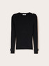 Ribbed sweater with epaulettes image number 4