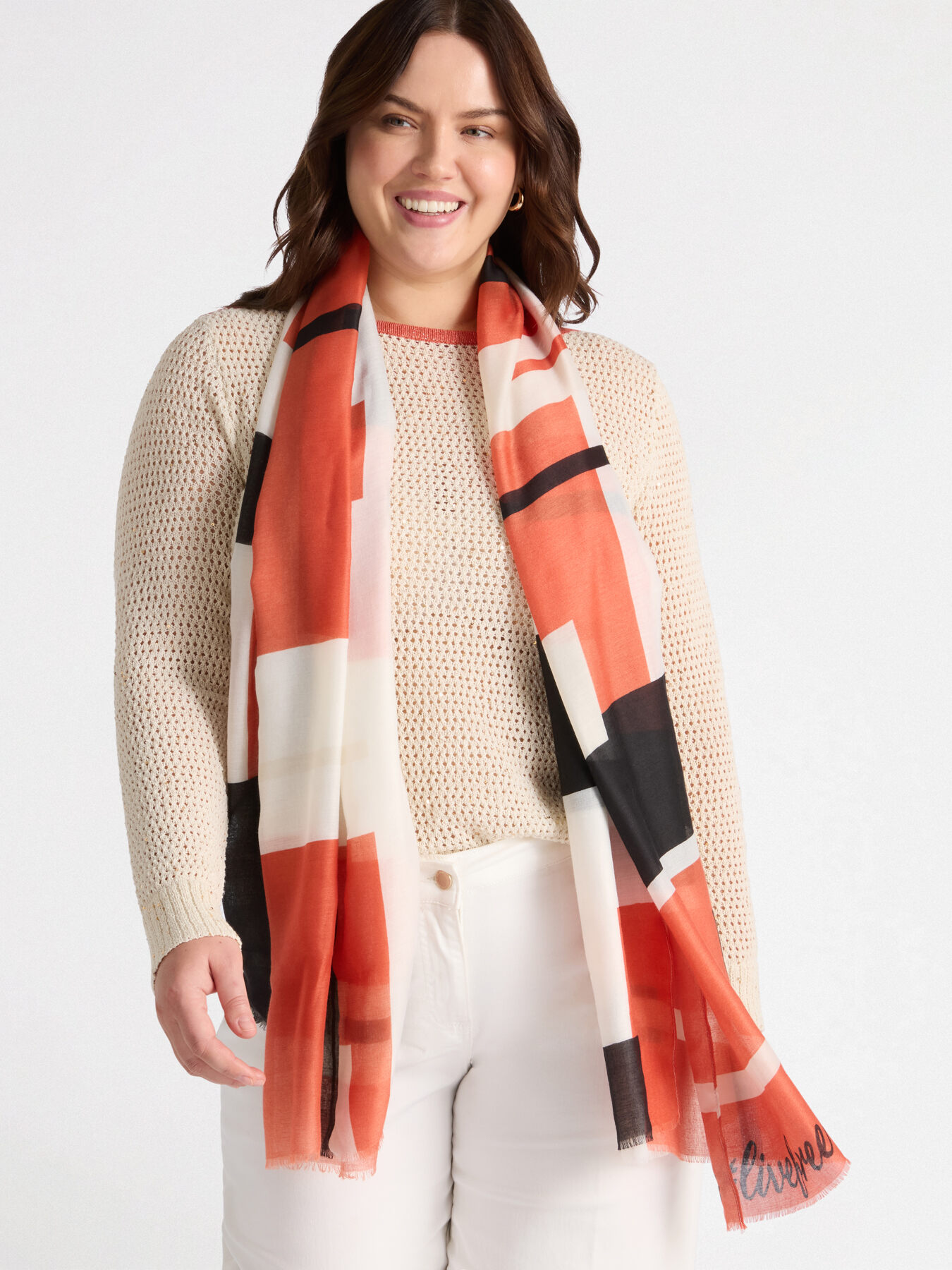 Printed scarf image number 0