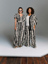 Vestito lungo stampa tie dye image number 4