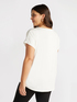 T-Shirt aus Satin und Jersey image number 1