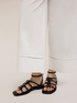 Low sandals with stones image number 0