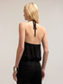 Georgette top with ruching image number 1