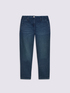 Stonewashed effect balloon jeans image number 5