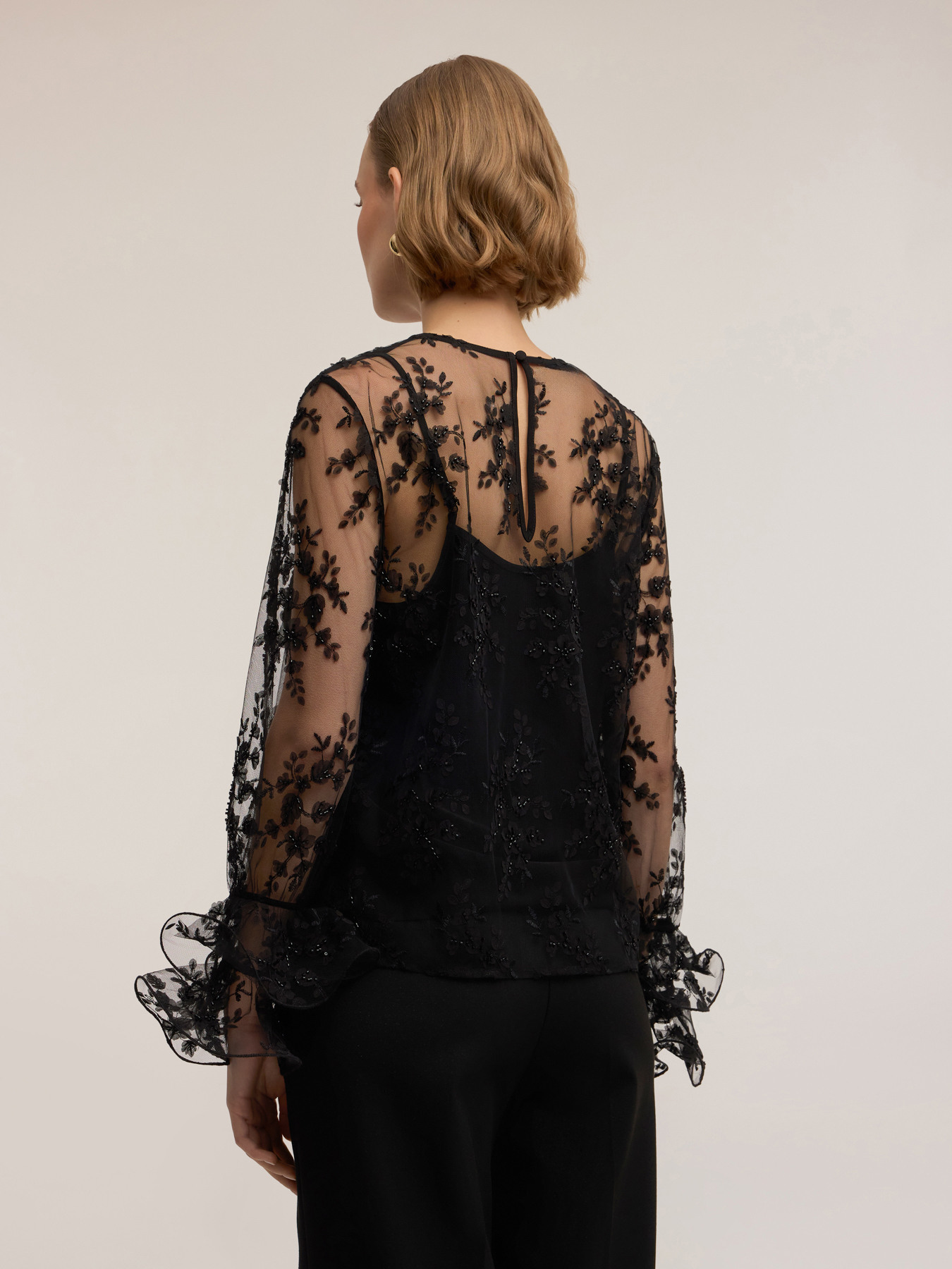 Smart Couture lace blouse image number 1