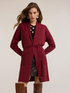 Long cardigan with belt image number 2