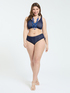 Bikini mit Chevron-Netz image number 3