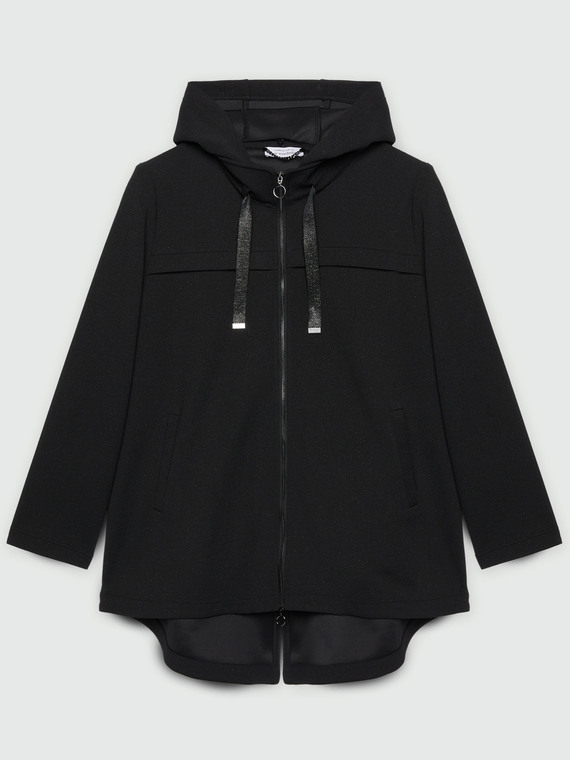 Parka mit Kapuze und Tunnelzug