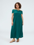 Langes Chill Off-Shoulder-Kleid aus Jersey image number 2