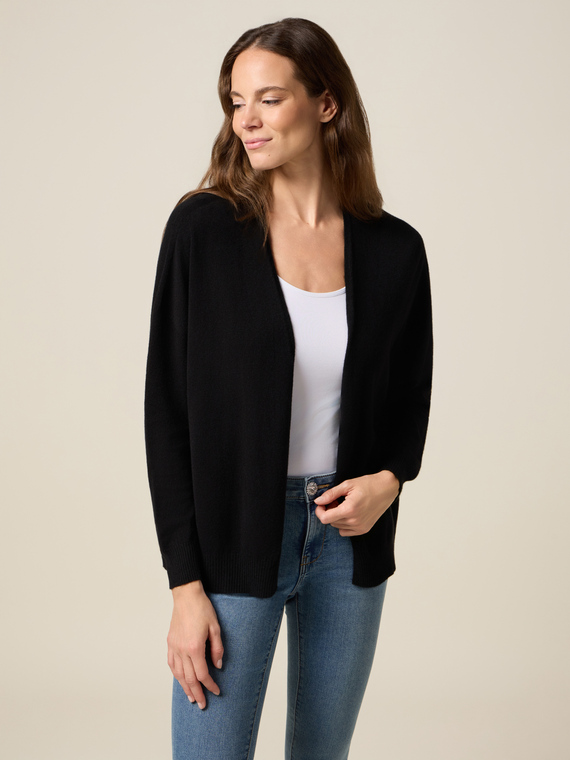 Viscose blend cardigan