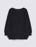 Crew neck sweater in viscose blend image number 4