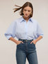 Camicia over a righe image number 0