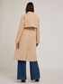 Einreihiger Trenchcoat aus technischem Gewebe image number 1