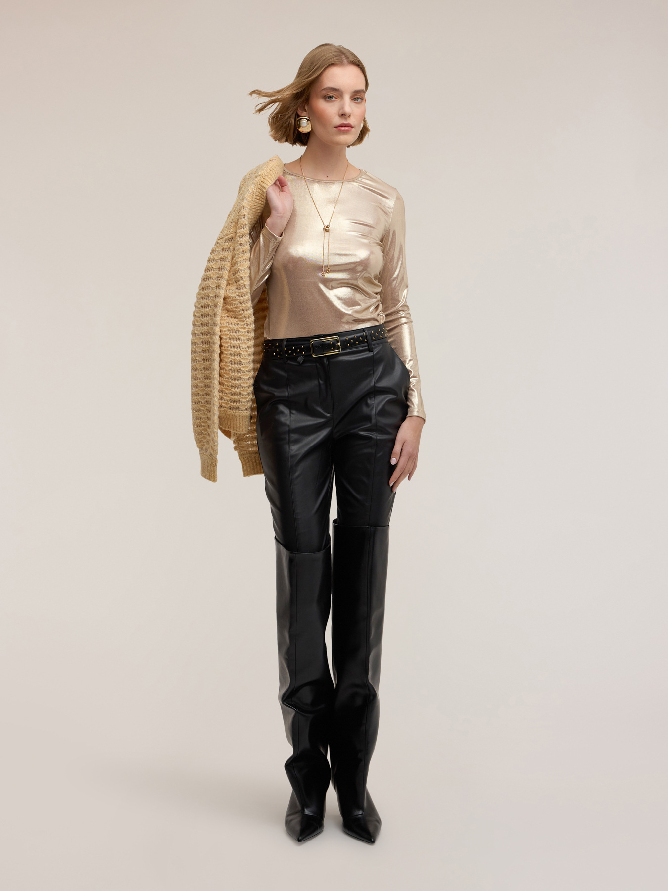 T-shirt en jersey laminé image number 2