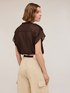 Sahara-Hemd aus laminiertem Georgette image number 1
