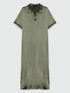 Long satin dress image number 4