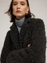Oversized bouclé wool coat image number 3