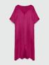 Langes Kleid aus Viskose LENZING™ ECOVERO™ image number 4