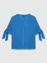 Camicia con nodi sulle maniche image number 4