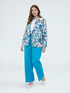 Blazer mit Blumendruck image number 4