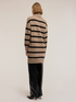 Striped knit dress image number 1