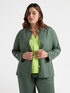 Oversize-Hemdbluse mit Stickerei image number 2