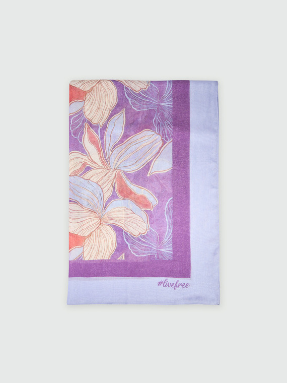 Stola mit Blumenmuster