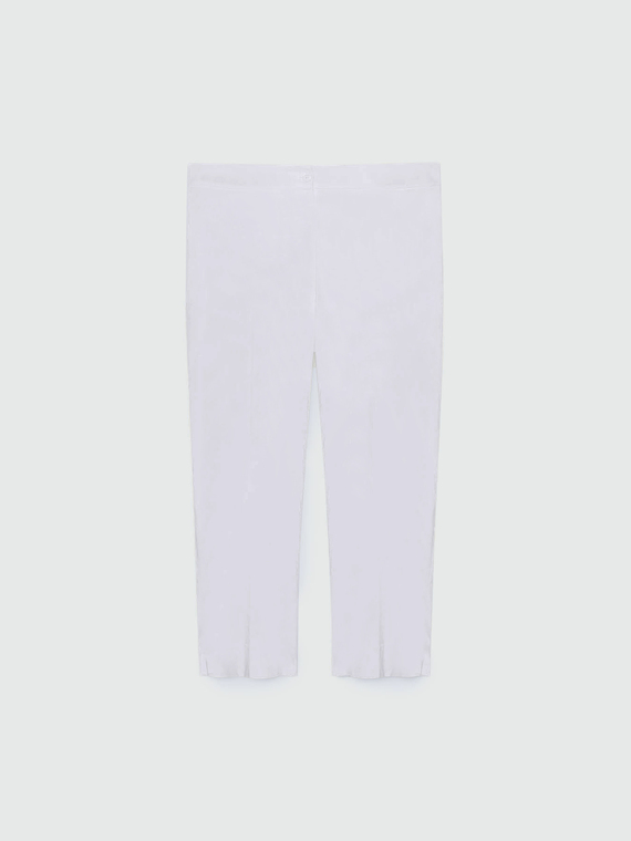 Capri-Hose aus Stretchgewebe