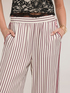 Pantalon palazzo en twill de viscose image number 2