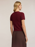 Pull manches courtes en cachemire image number 1