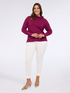 Turtleneck sweater with buttons on the cuffs image number 2
