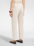 Straight-leg trousers in stretch satin image number 1