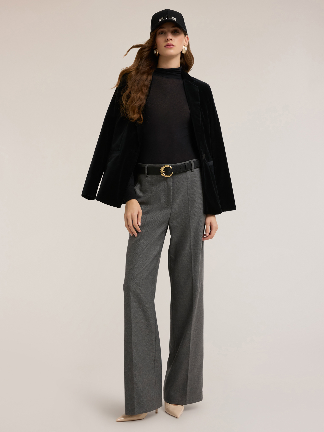 Jersey de cuello alto mezcla de modal image number 2