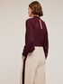 Blusa a righe devoré image number 1