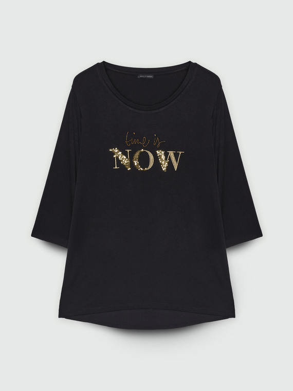 LENZING™ ECOVERO™ viscose embroidered T-shirt