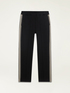 Soft touch joggers with contrasting trim image number 0