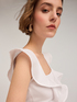 Jersey top with flounce image number 3