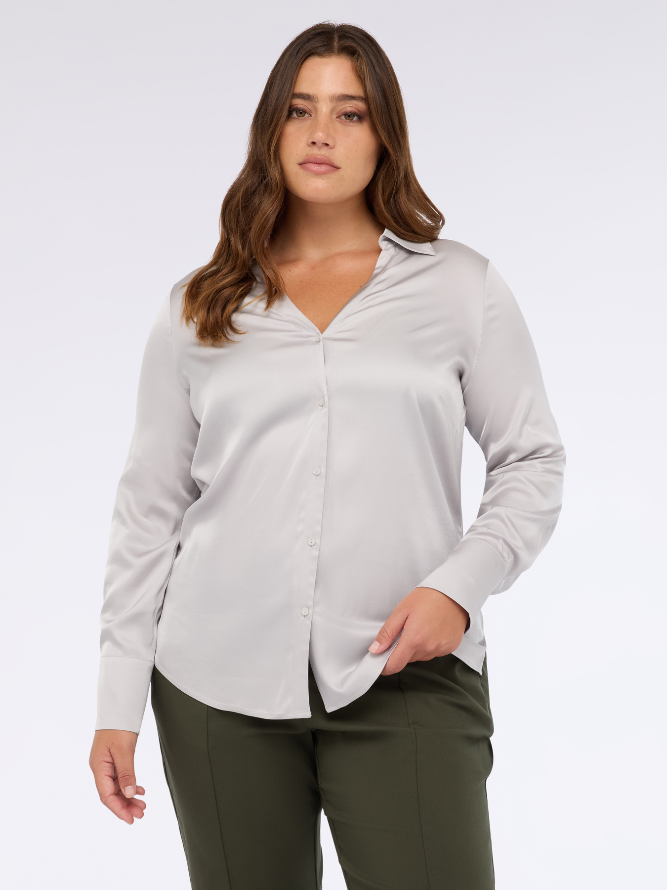 Viskose-Satin-Bluse image number 0