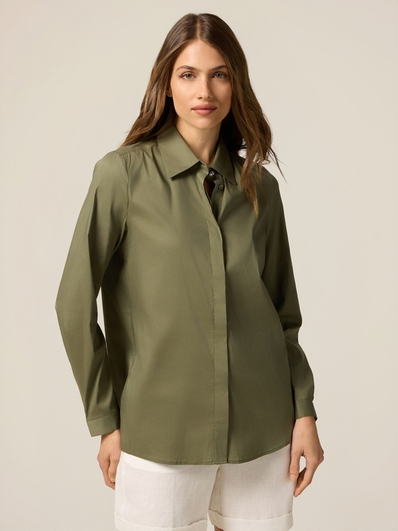 Chemise en popeline