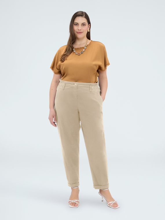 Pantaloni Balloon in cotone