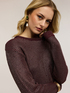 Lurex mesh knit top image number 2