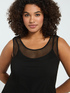 Short perforated dress image number 2