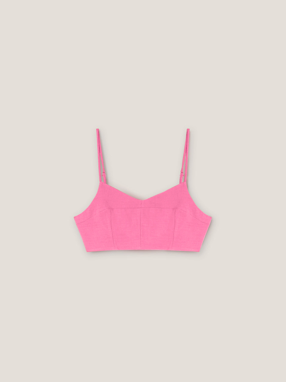 Short canvas top